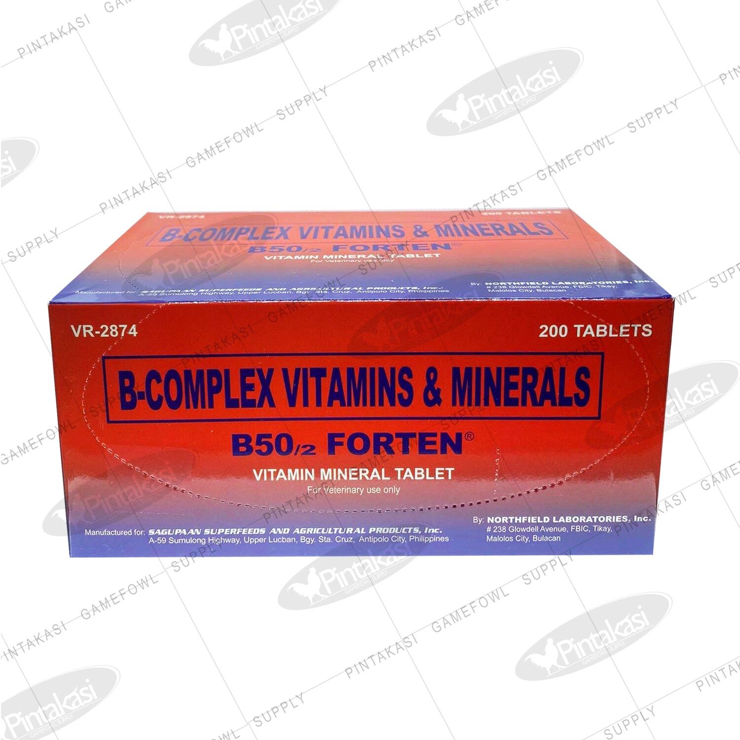Sagupaan B50 Forten Tablet 200&#39;s