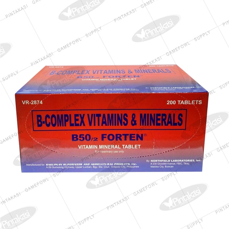 Sagupaan B50 Forten Tablet 200&#39;s