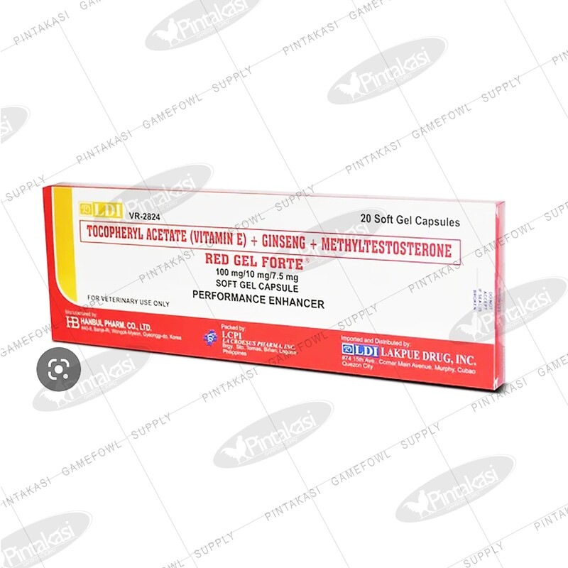 LDI Red Gel Forte Capsules 20&#39;s