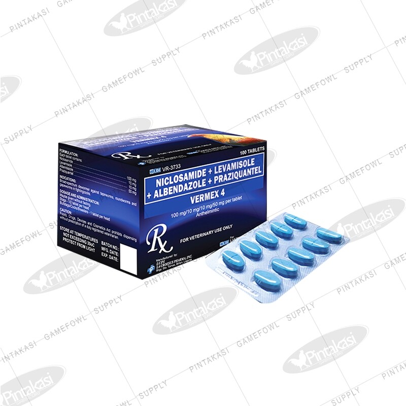 LDI Vermex 4 Tablet 100&#39;s