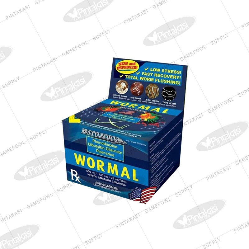 Battlecock Wormal Deworming Tablet