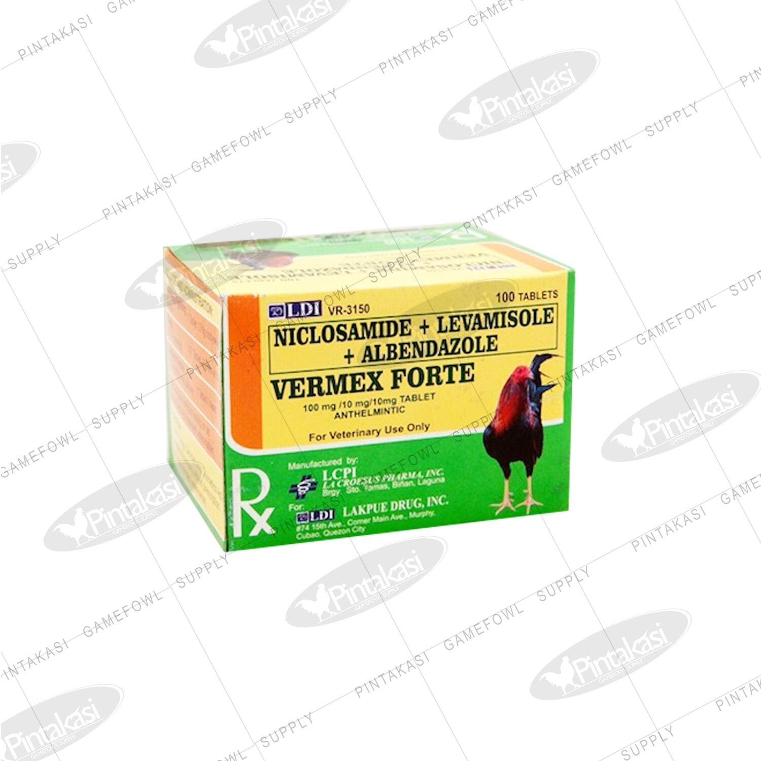 LDI Vermex Forte Tablet 100&#39;s