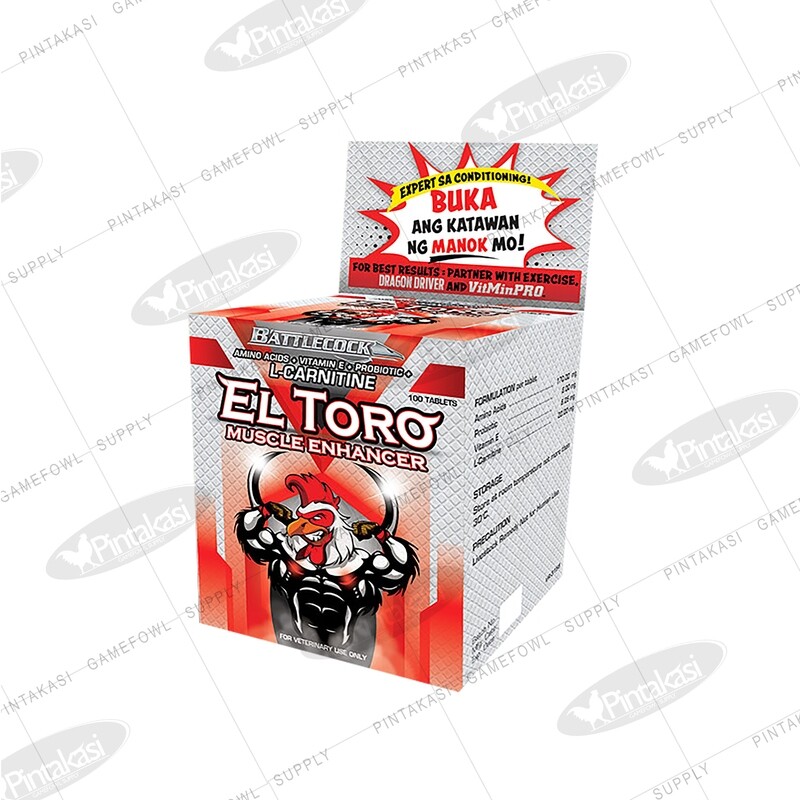 Battlecock El Toro Tablet 100&#39;s