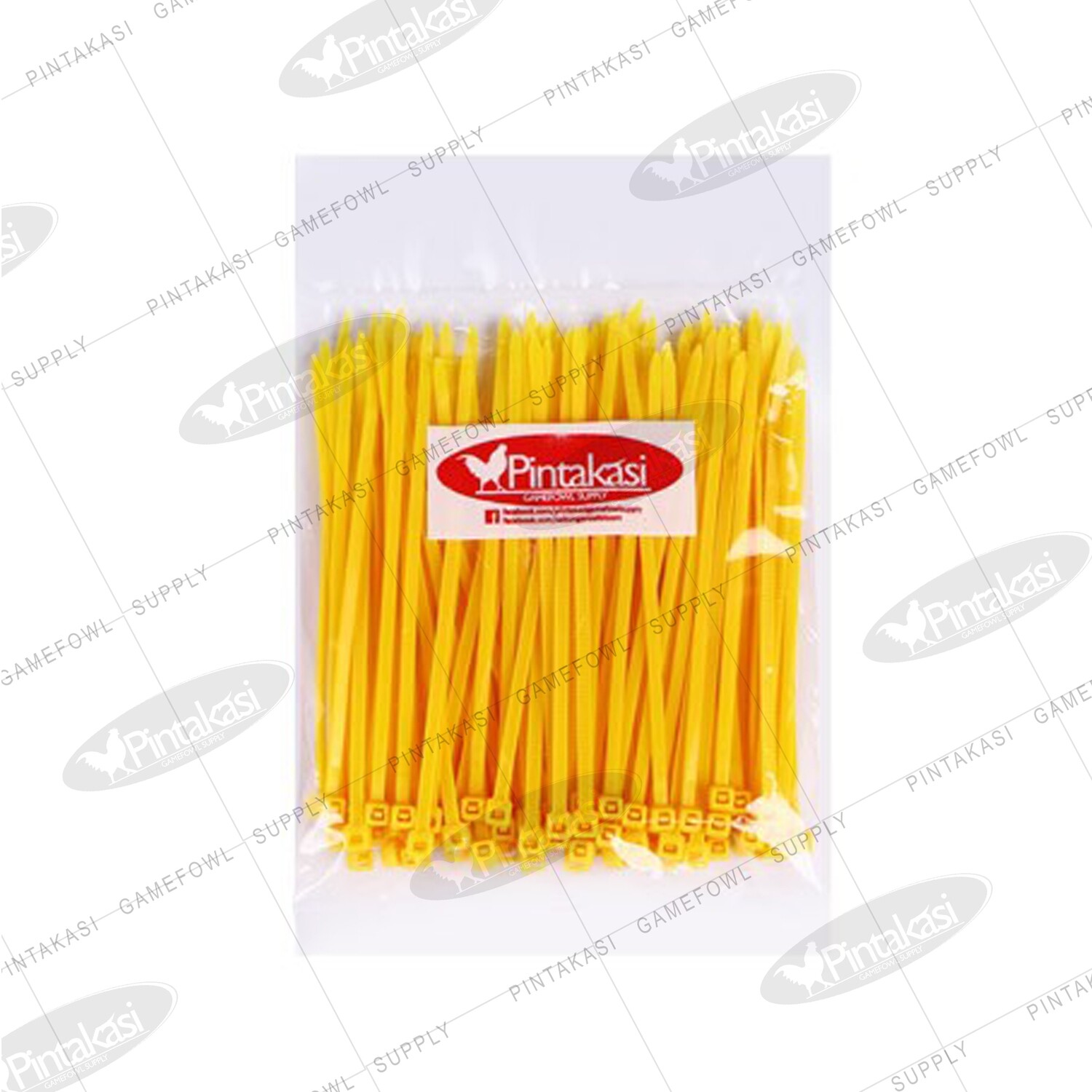 Marking Cable Ties 100&#39;s Yellow