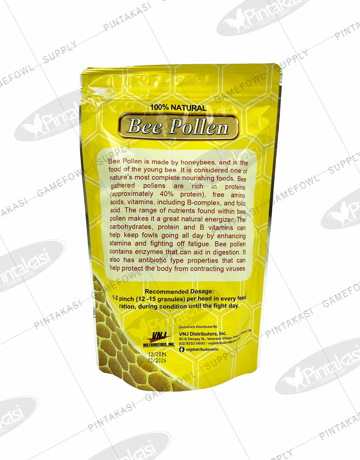 VNJ Bee Pollen Granules 500g