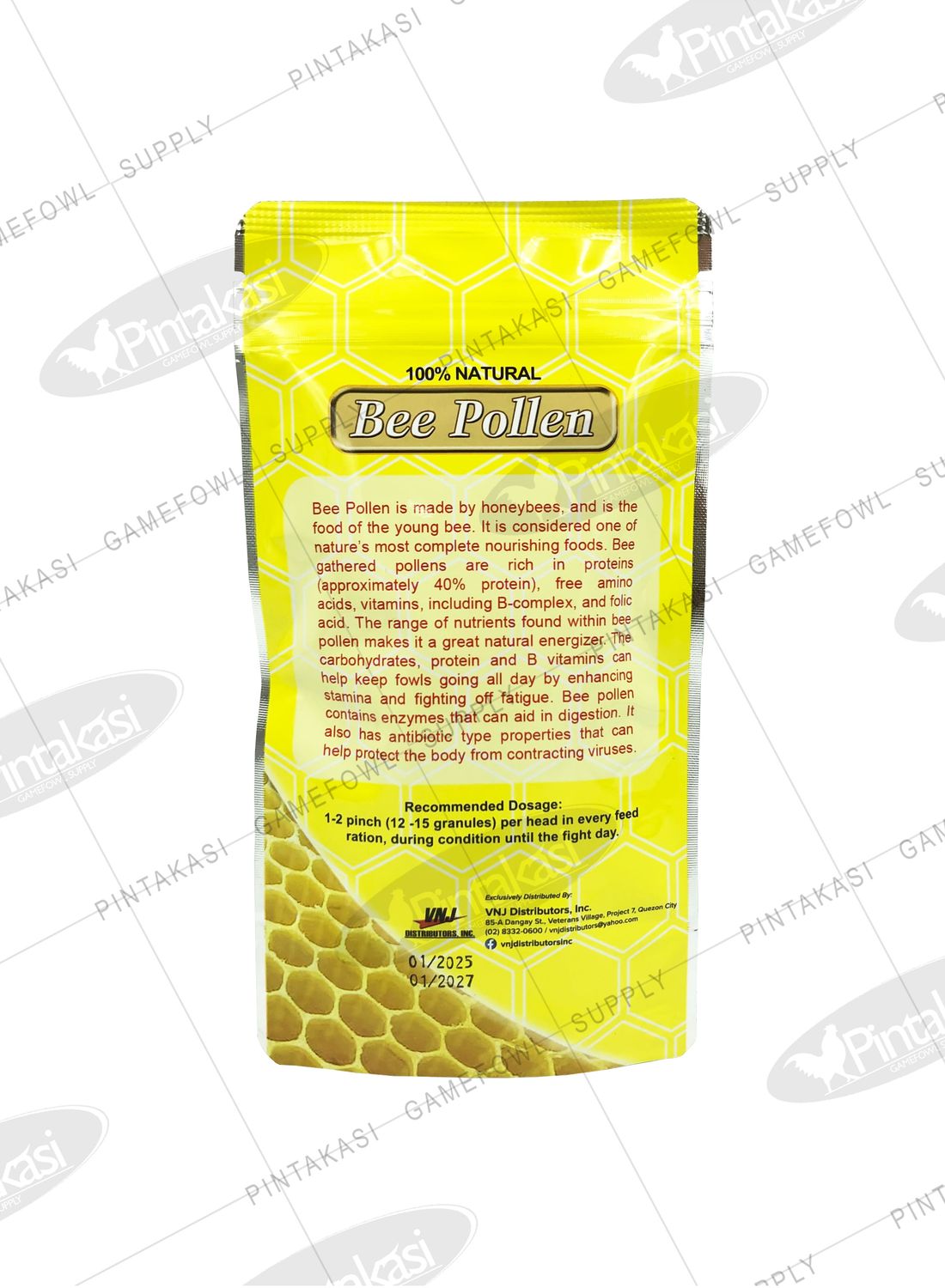 VNJ Bee Pollen Granules 100g