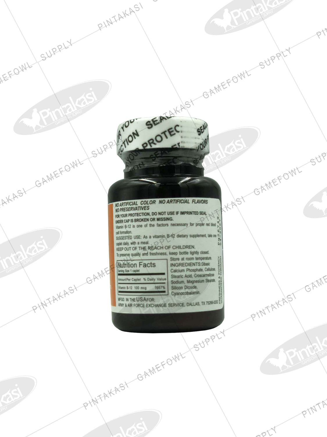 Aafes Vitamin B12 100mcg Caplets 50&#39;s