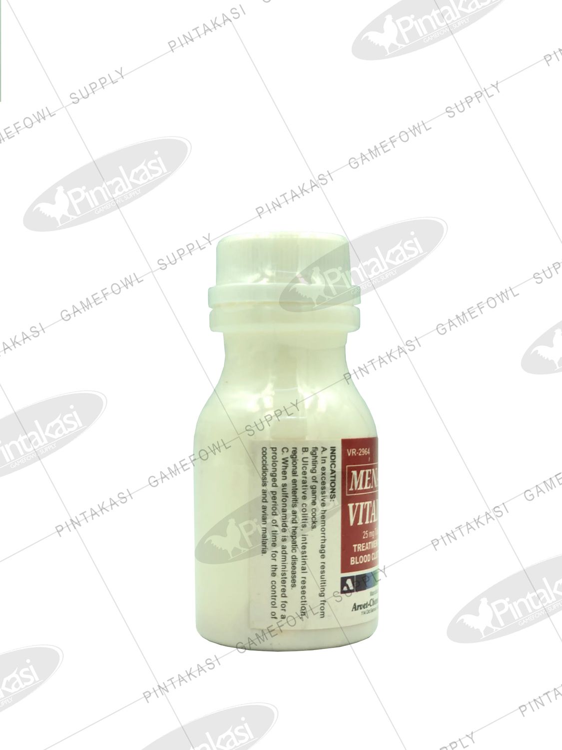 Arvet Menadione Vitamin K 25mg 20&#39;s
