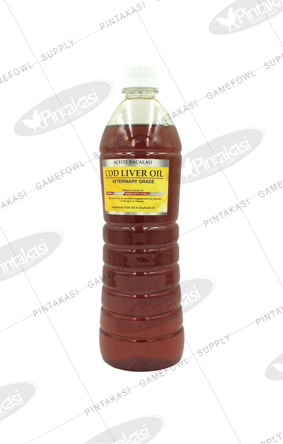 Aceite Bacalao Cod Liver Oil Liquid  1L or 1000ml