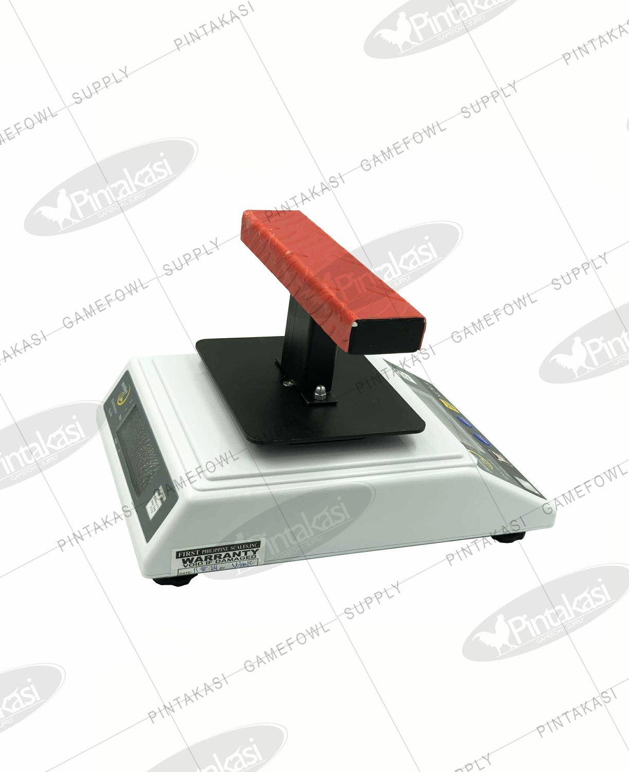 Dual Display Digital Scale with Flat Detachable Roost