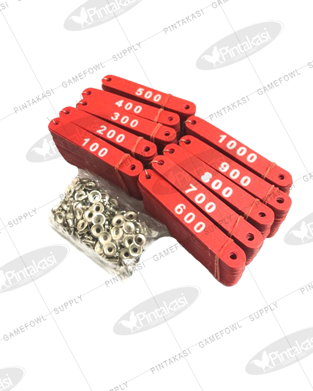 Cockpit Plastic Legband Straight 100&#39;s