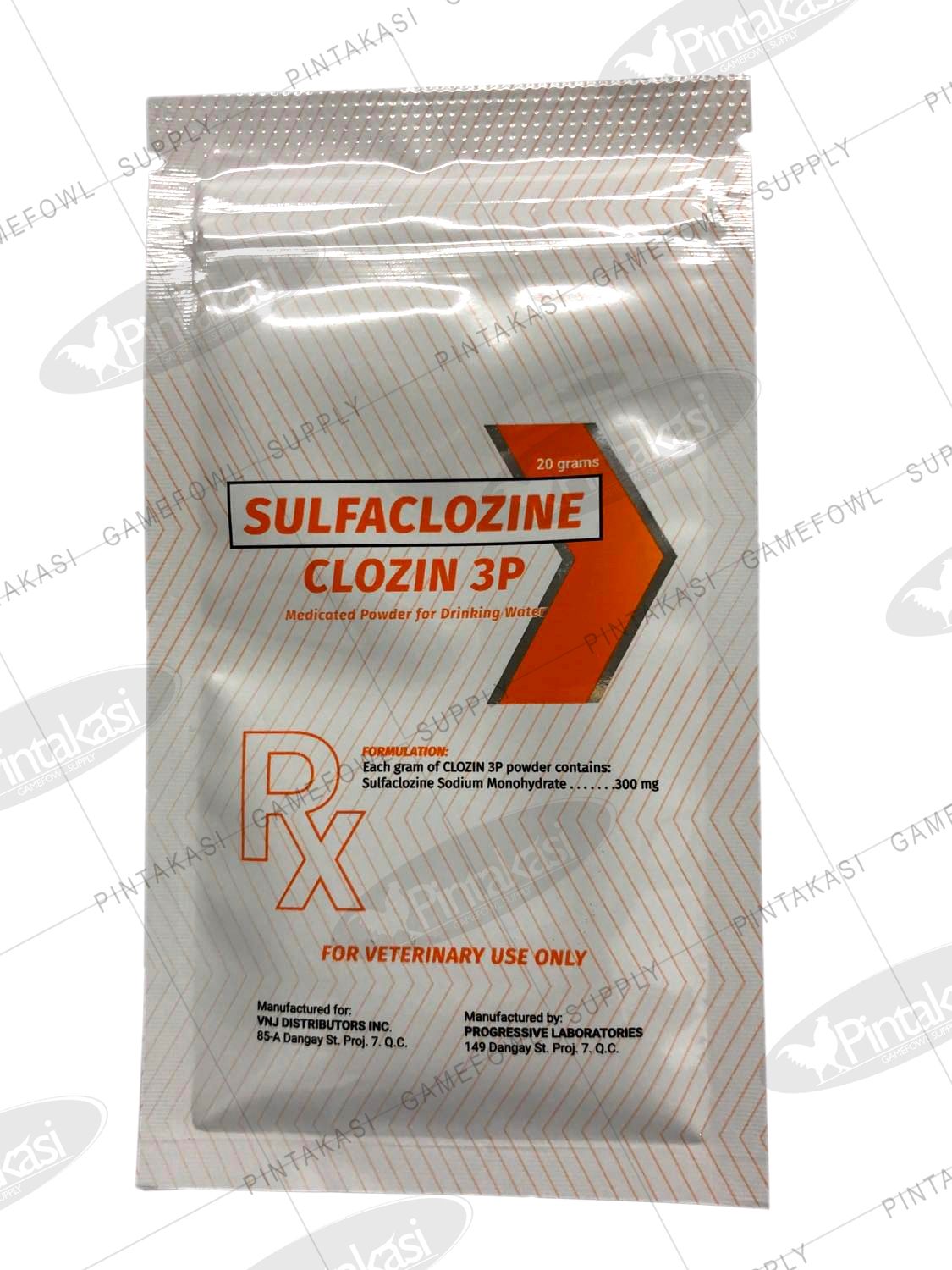 VNJ Clozin 3P 20g 12&#39;s