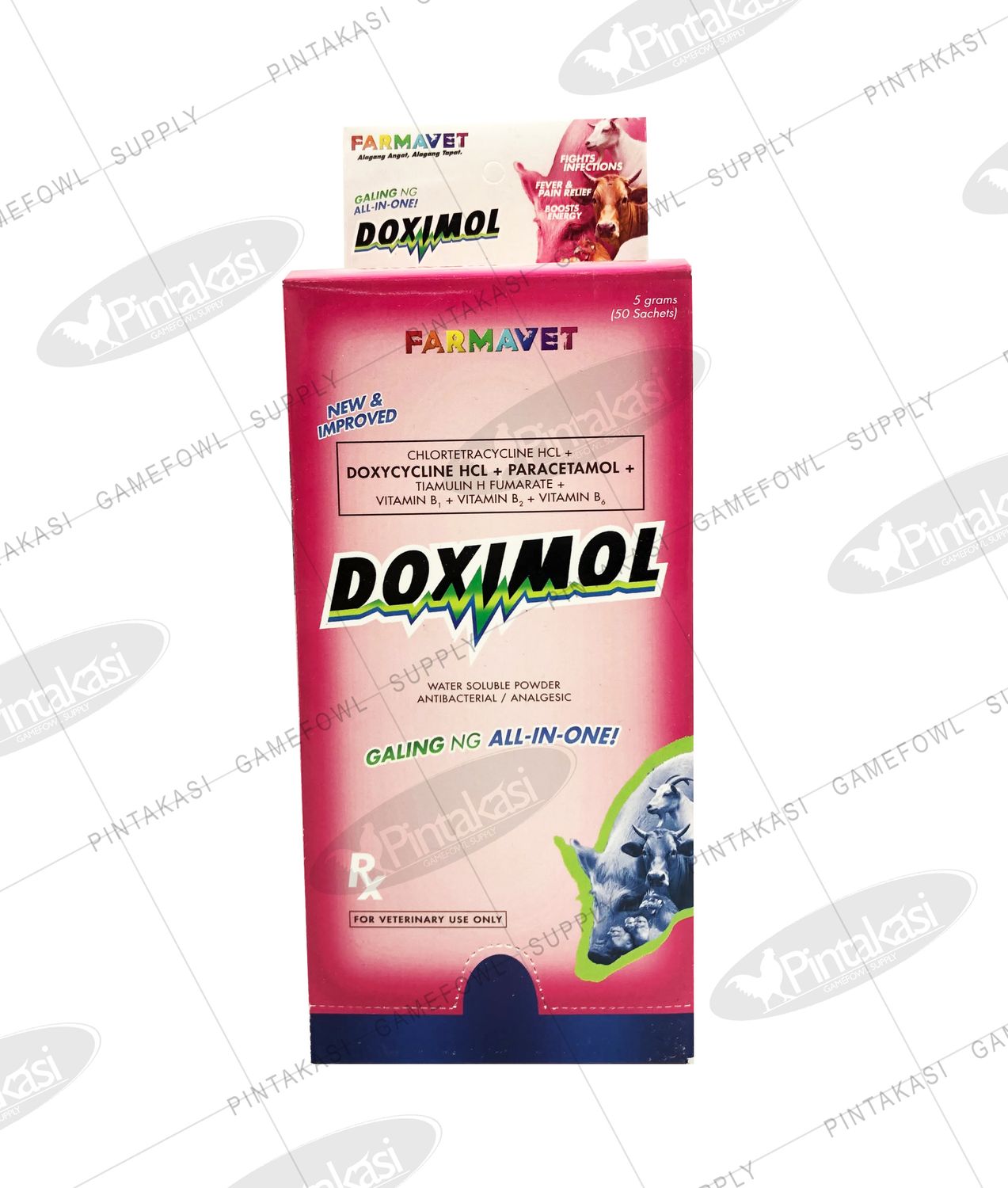Battlecock Doximol Powder 5g x 50's Battlecock Doximol Powder 5g x 50's