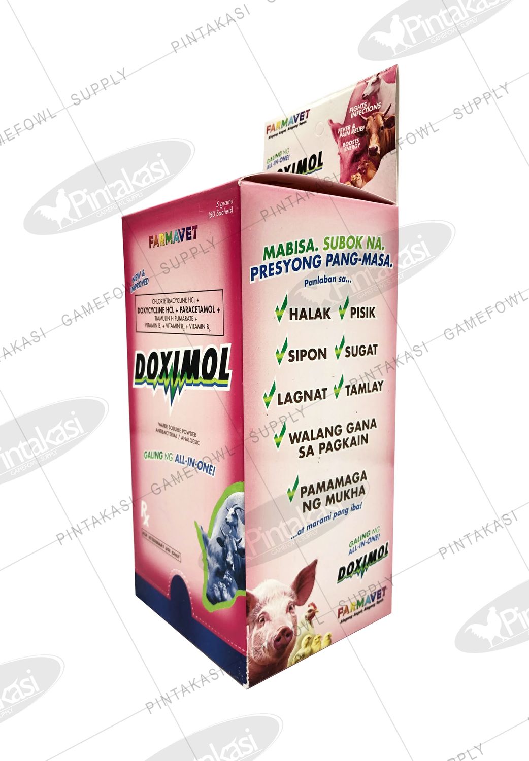 Battlecock Doximol Powder 5g x 50's Battlecock Doximol Powder 5g x 50's