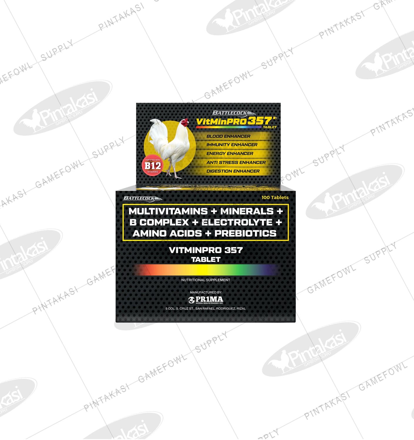 Battlecock VitminPRO 357 Tablet 100's