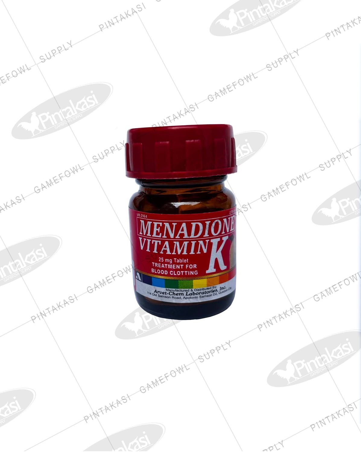 Arvet Menadione Vitamin K 25mg 20's