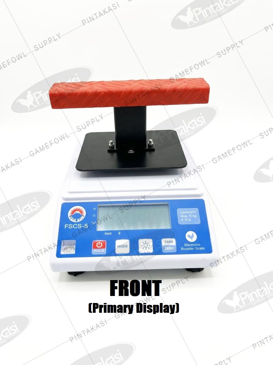 FSCS-5DD Digital Scale with Flat Detachable Roost
