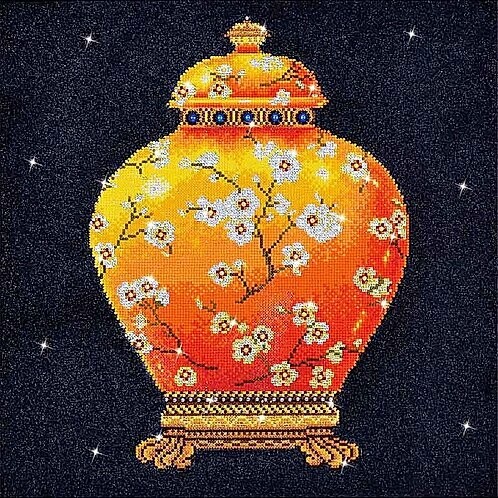 Red vase