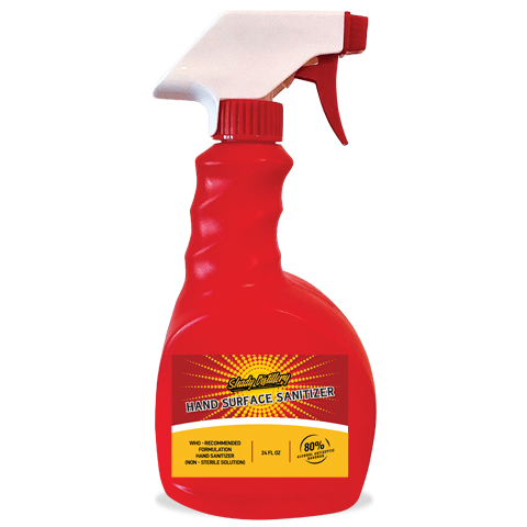 24oz Hand Surface Sanitizer Spray Bottle