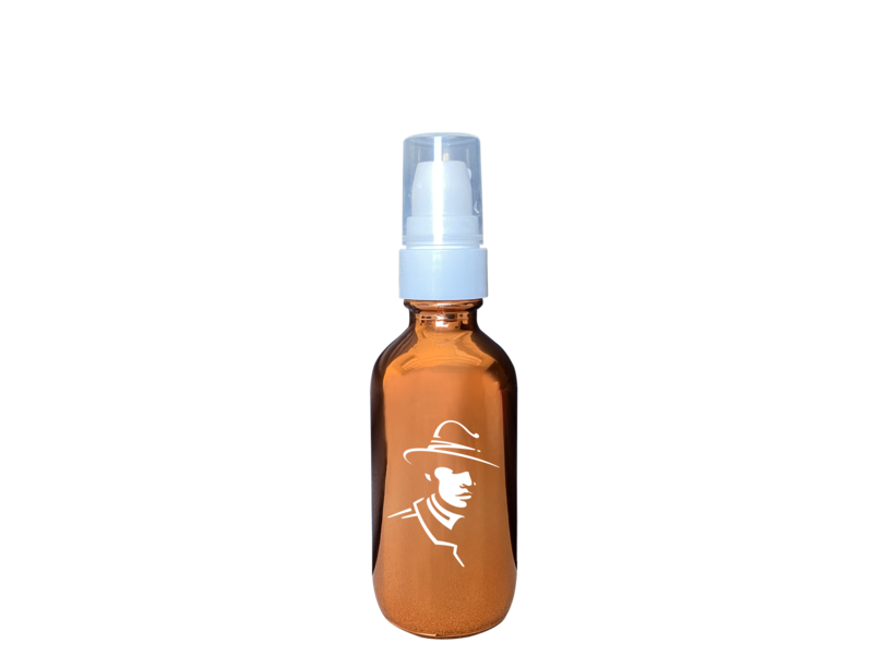2 oz Copper Glass Sanitizer Bottle
