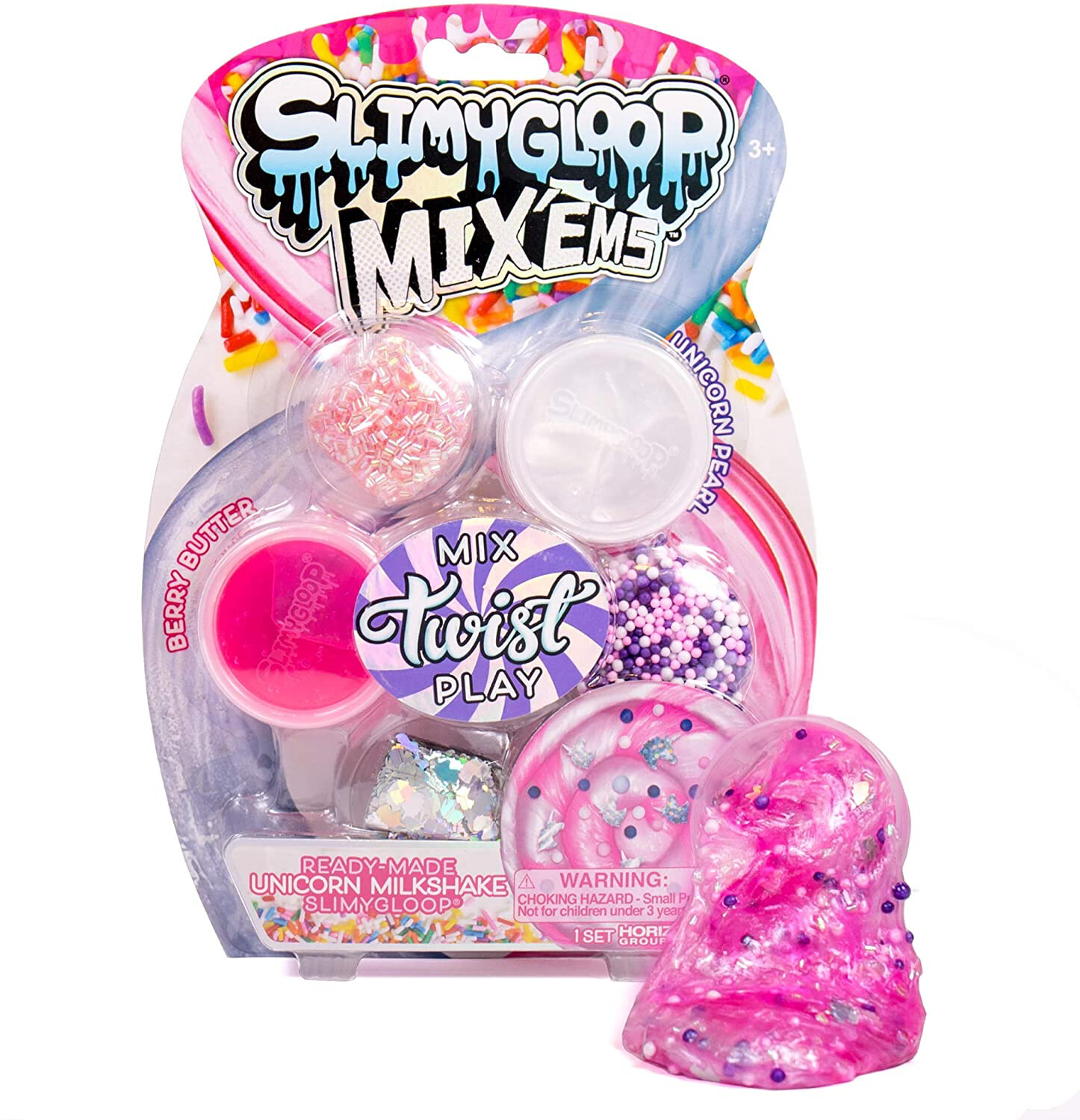 Slimy Twist Em, Slime: Milk Shake
