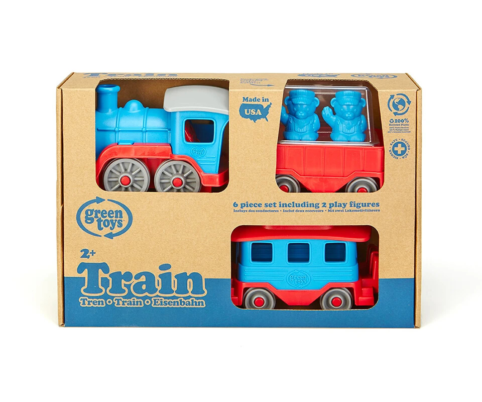 Green Toys Blue Engine Train 