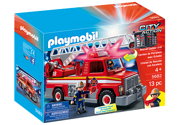 Playmobil Rescue Ladder Unit