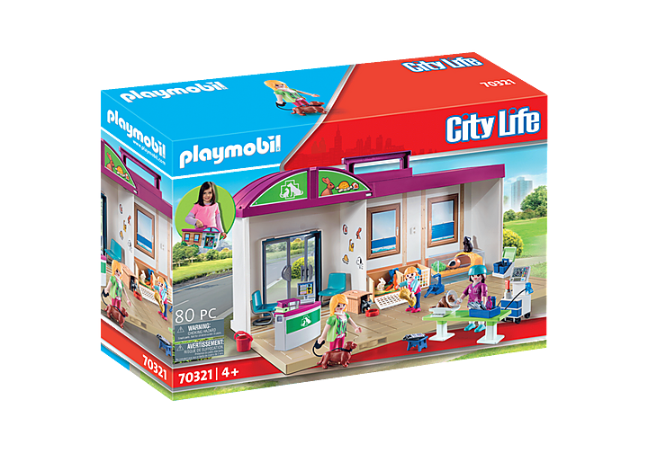 Playmobil Take Along Pet Clinic