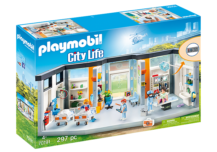 Playmobil Furnished Hospital Wing
