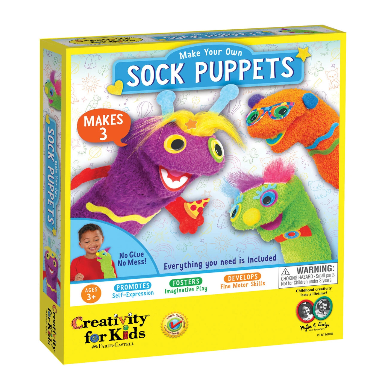 CFK Make Your Own Sock Puppets