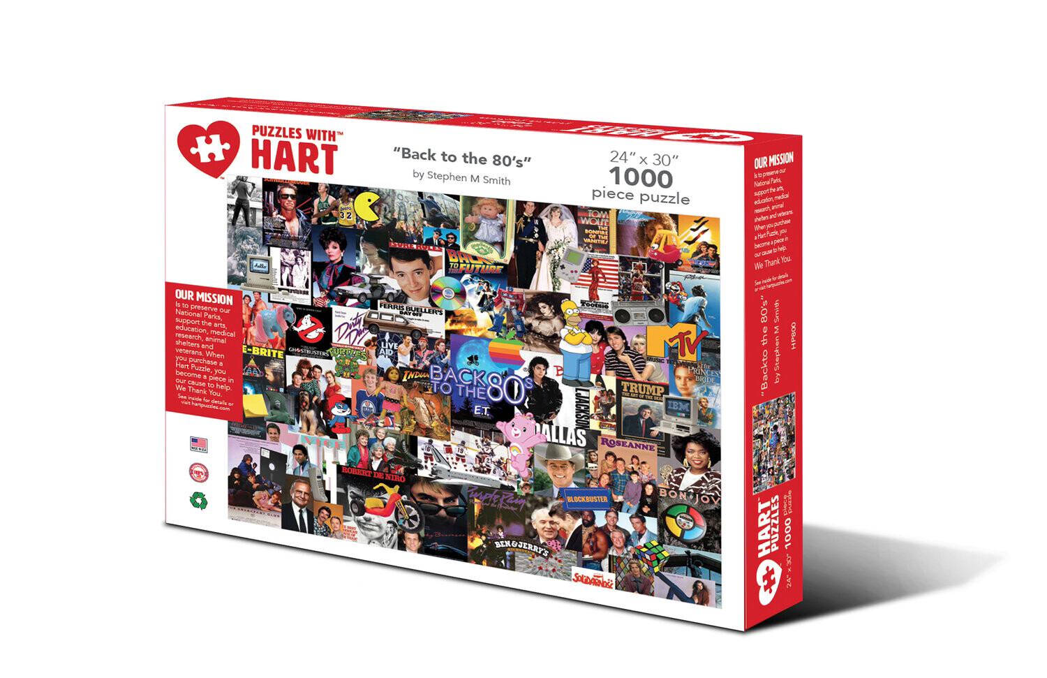 HP Back to the 80&#39;s 1000pc