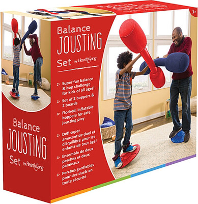 HS Balance Bopper Jousting Set with Inflatable Boppers 