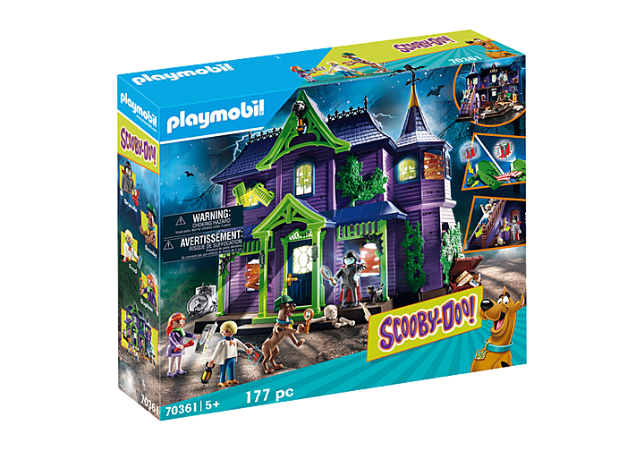 Playmobil Scooby-Doo Adventure In Mystery Mansion