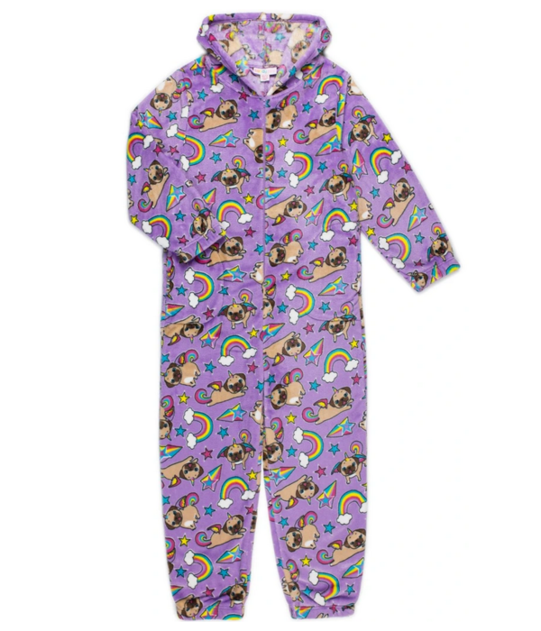 Candy Pink Onesie Pugicorn