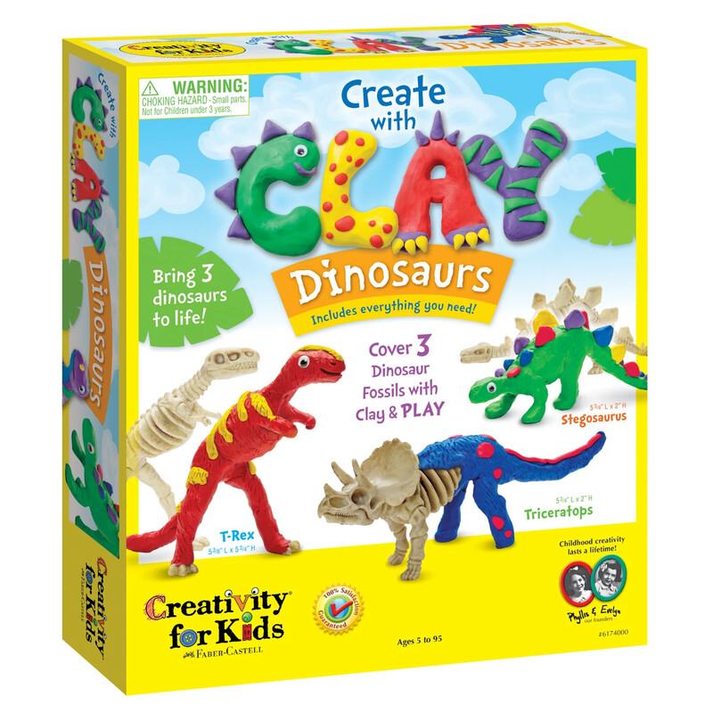 CFK Create With Clay Dinosaurs