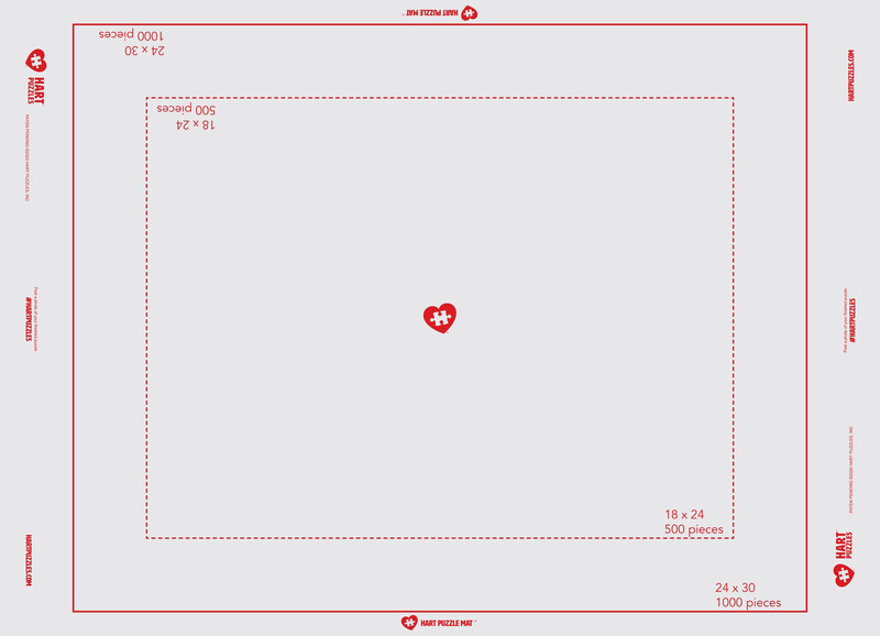 Hart Puzzle Mat