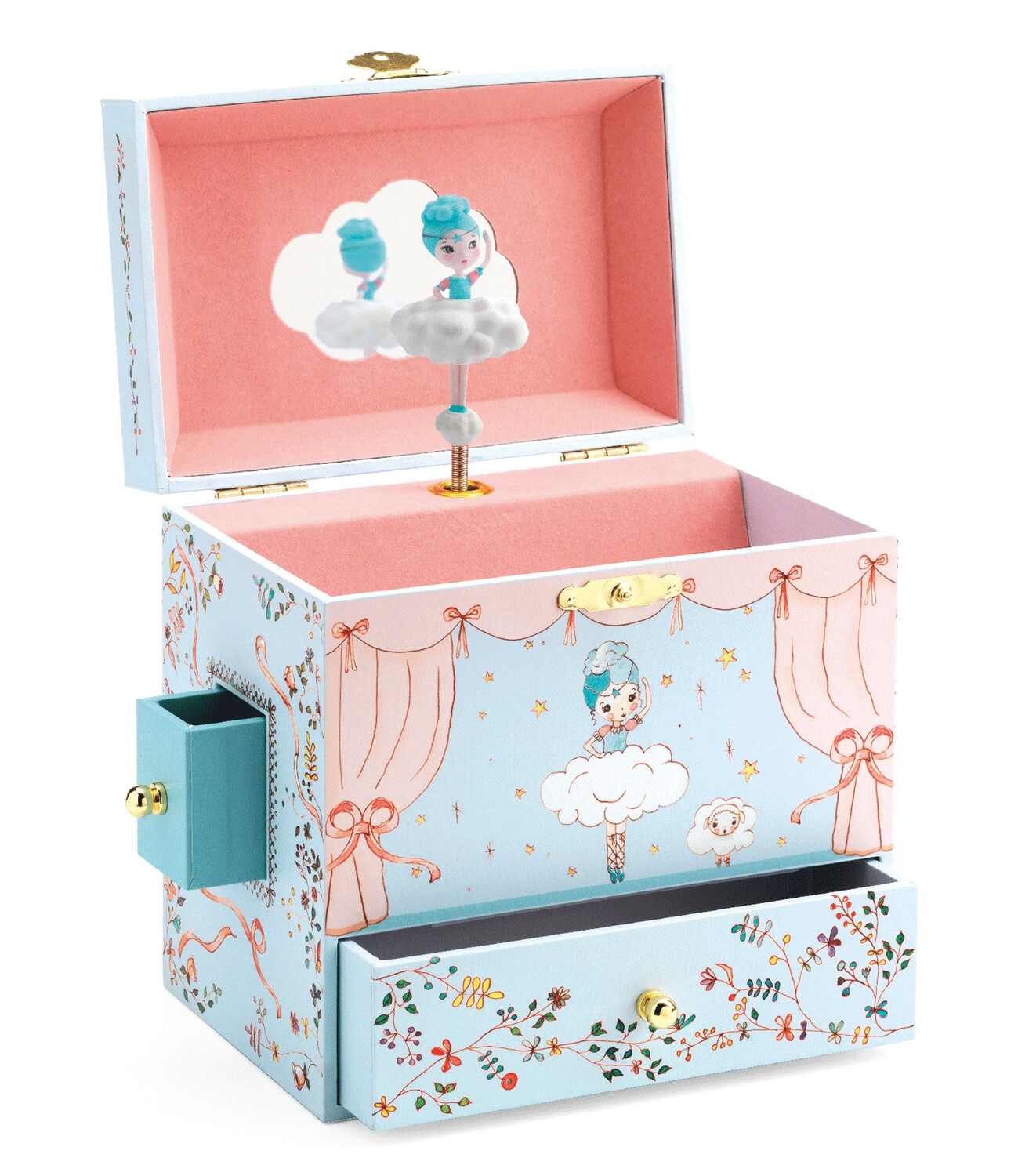 Djeco Music Box Ballerina on Stage