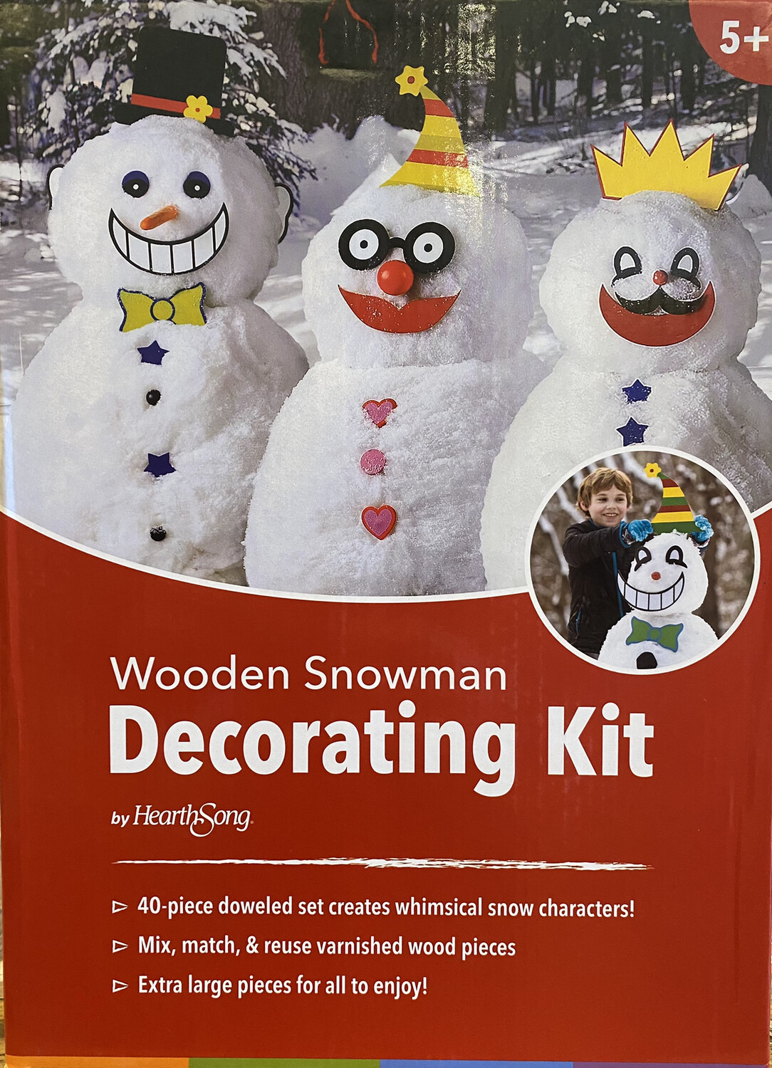 Decorate A Snowman Kit