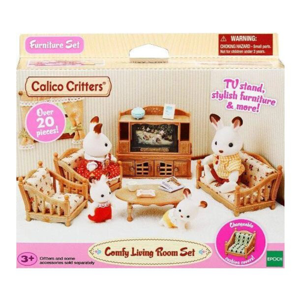 Calico Critters Comfy Living Room Set