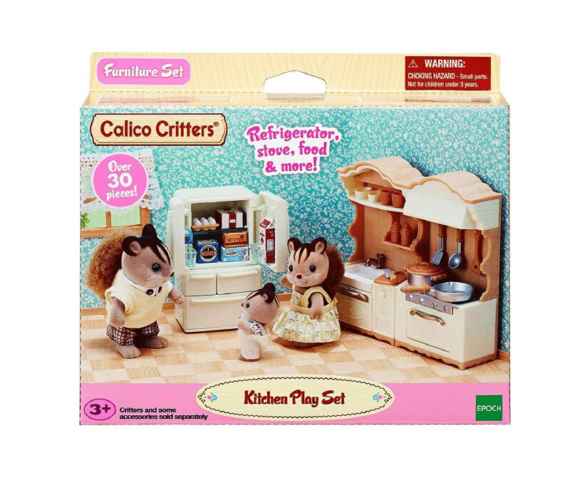 Calico Critters Kitchen/Fridge Set