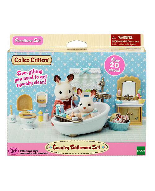 Calico Critters Country Bathroom Set