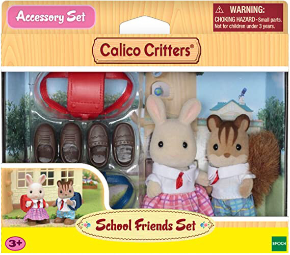 Calico Critters School Lunch Set