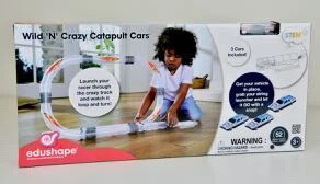 Edushape Catapult Rail Car Set 52pc