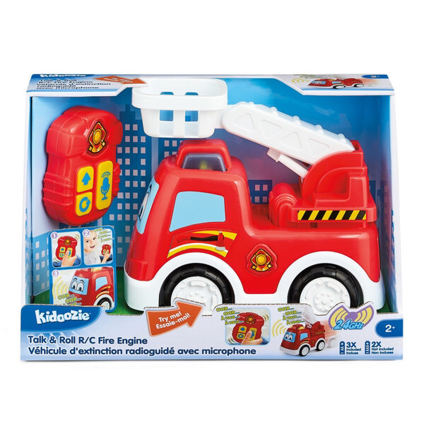 Kidoozie Talk &#39;n Roll RC Fire Engine