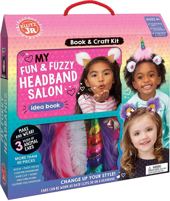Klutz Jr Fun &amp; Fuzzy Headband Salon