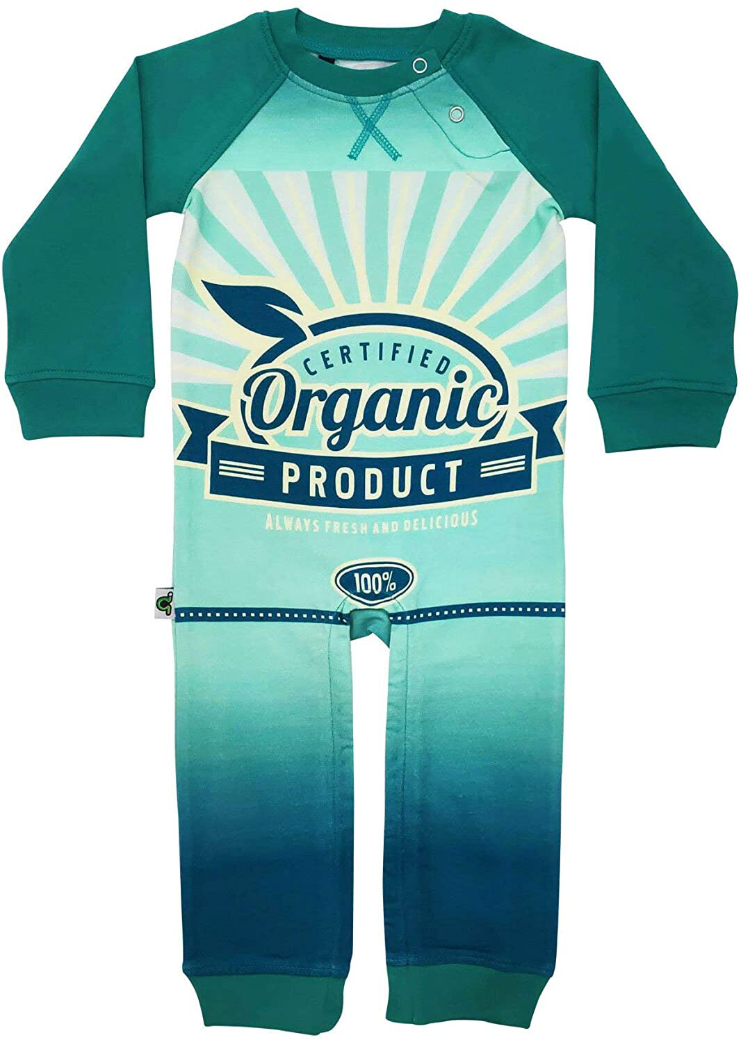 Inchworm Alley Footie Certified Organic