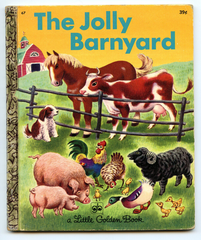 Little Golden Book The Jolly Barnyard Little Golden Book The Jolly Barnyard