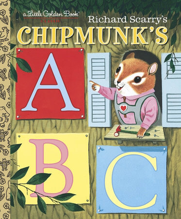 Little Golden Book Chipmunk&#39;s ABC