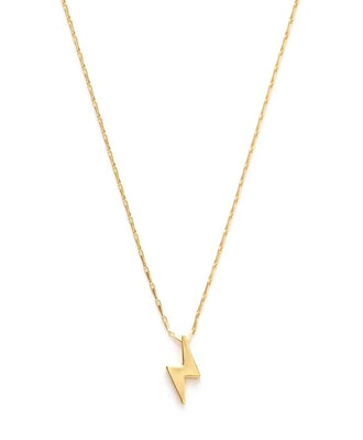 AS Tiny Lightning Bolt Necklace