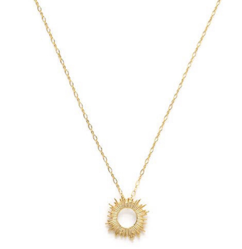 AS Sunburst Necklace